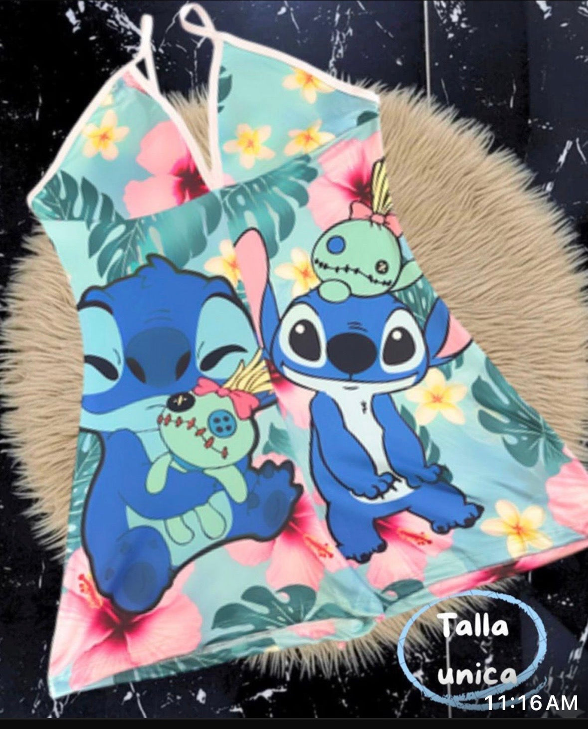 Romper Pajama Stitch