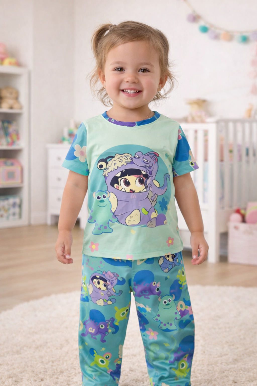 Monsters Inc Girls Pajama