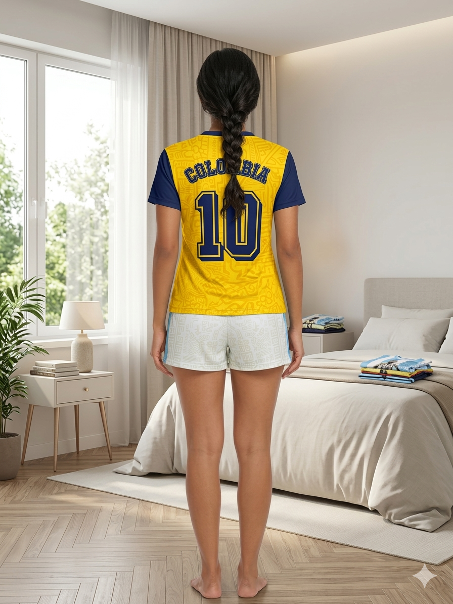 World Cup Pajama ( Colombia ) women ONE SIZE